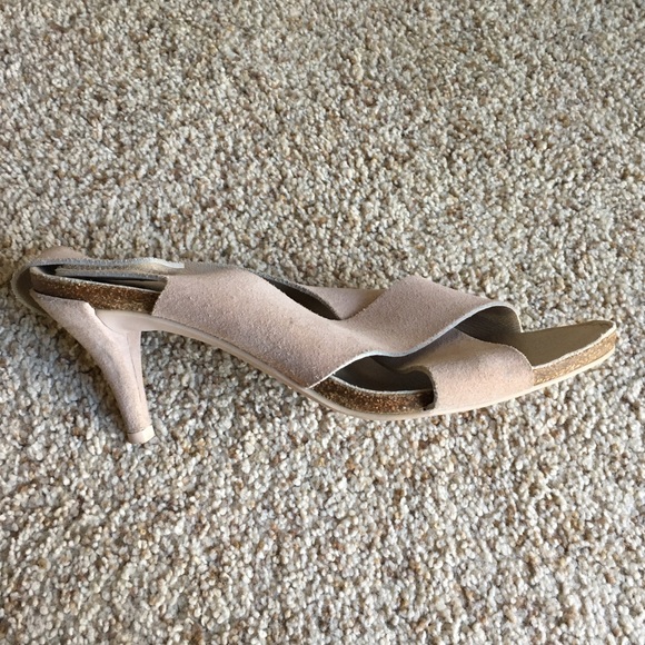 Pedro Garcia Libby Criss-Cross Mid Heel Sandals - Picture 12 of 13